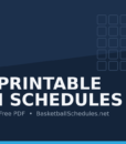 Printable NBA Team Schedules 2026-27: All 30 Teams (Free PDF)