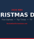 NBA on Christmas Day 2026: Matchups, Tip Times & How to Watch